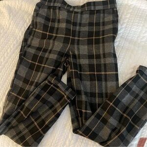 Women’s plaid ankle trousers